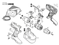 Bosch 3 601 J95 300 Gsr 18 V Cordless Screw Driver 18 V / Eu Spare Parts